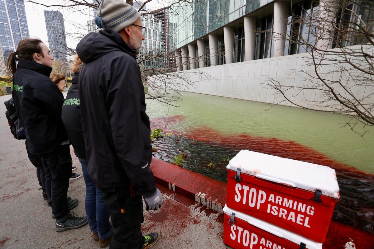 Η Greenpeace απαιτεί διεθνή λογοδοσία εν όψει της εθνοκάθαρσης και του λιμού στη Γάζα