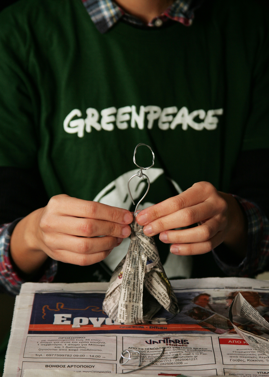 Make Smthng Event in Greece. © Maria Vakonaki / Greenpeace