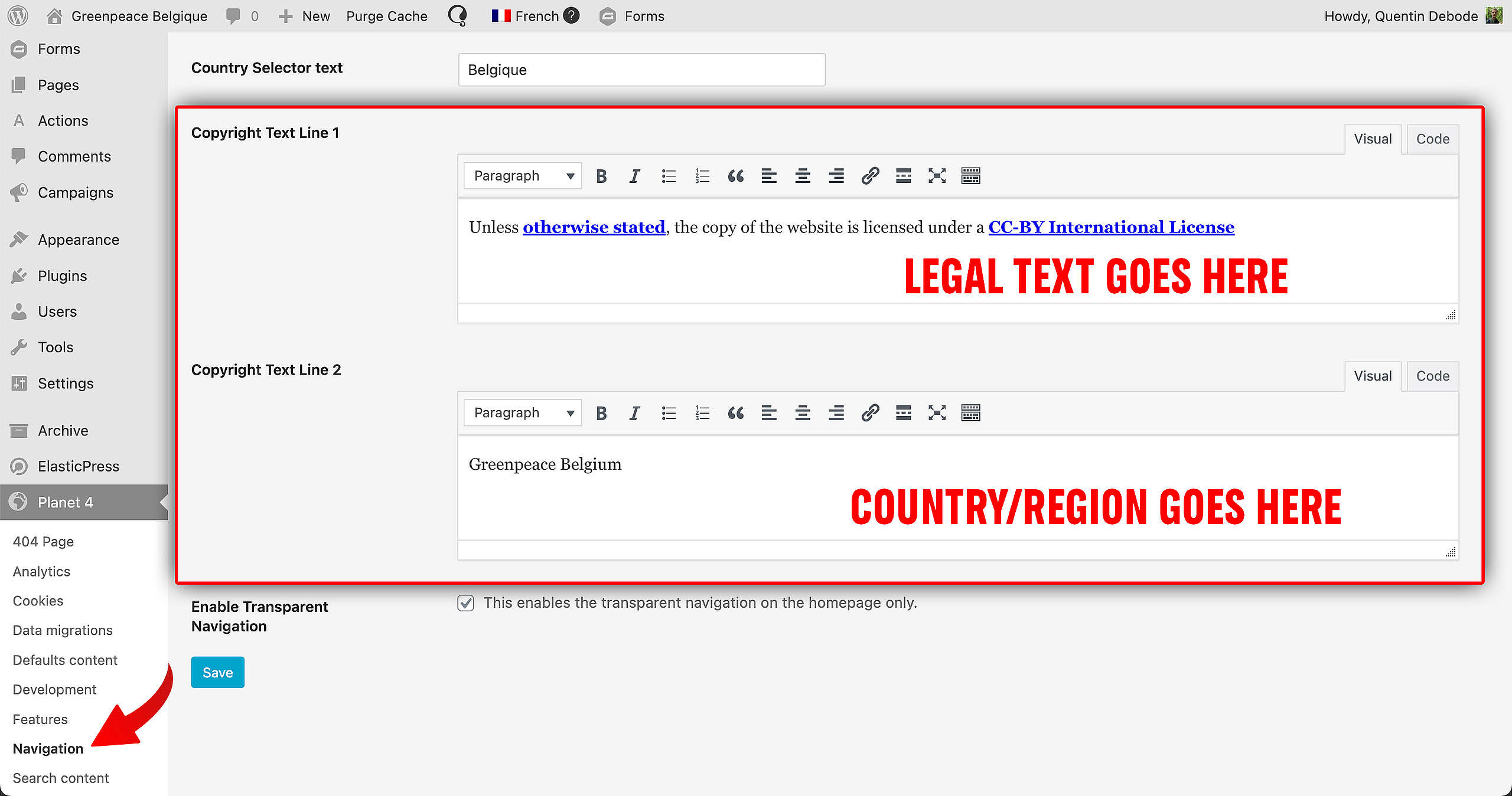 copyrightNavigation