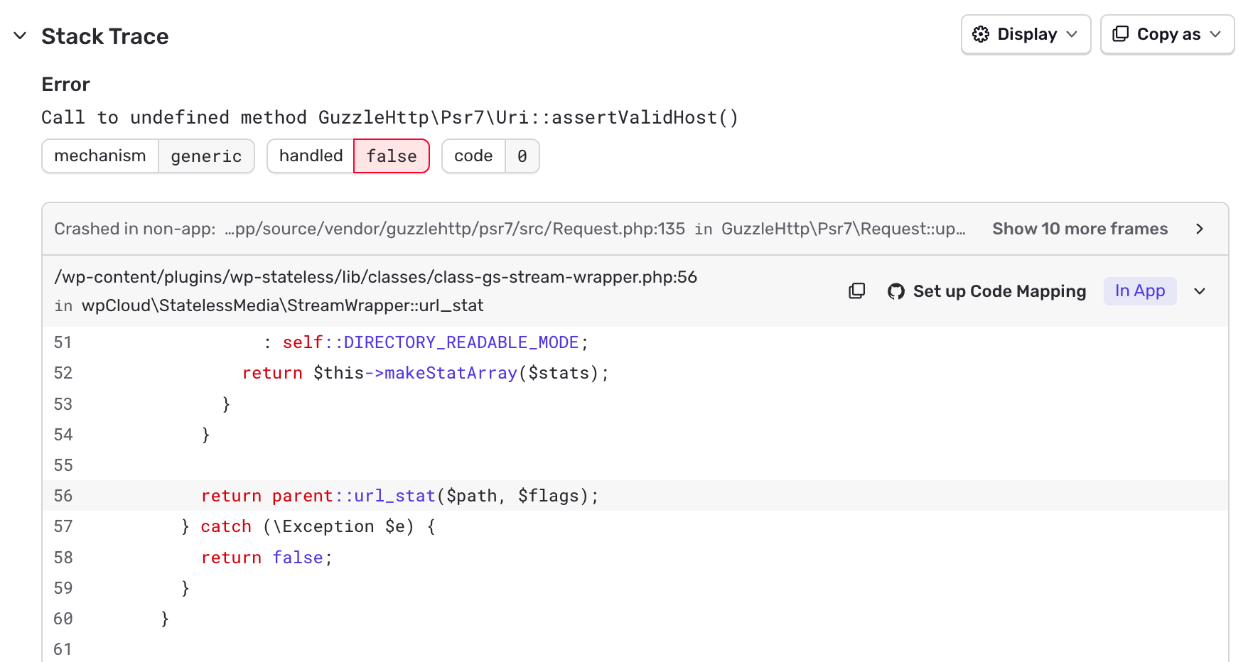 Report: 2026-06 PHP runtime error and outage on a subset of production sites