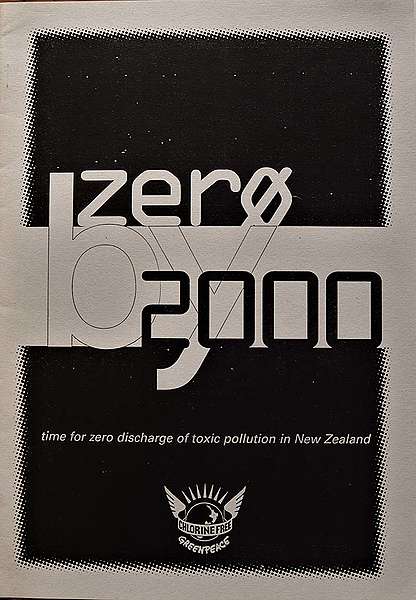 30 September 1994 Greenpeace publishes ‘Zero by 2000’ – a report calling for a phase-out of dioxin pollution by the year 2000 written by Michael Szabo and Tim Birch