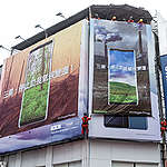 Protest in Taiwan for Samsung to Commit to Clean Energy. © Chong Kok Yew / Greenpeace