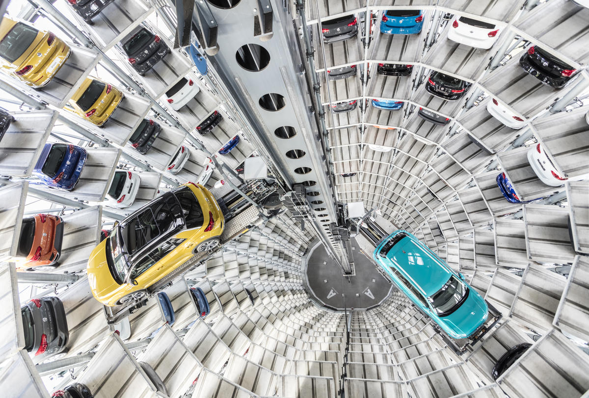 Volkswagen Production Plant in Wolfsburg. © Paul Langrock / Greenpeace