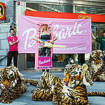 Protest Against Mattel in Helsinki. © Greenpeace / Patrik Rastenberger
