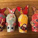親子DIY : 唔買玩具玩餐飽（重用利是封）