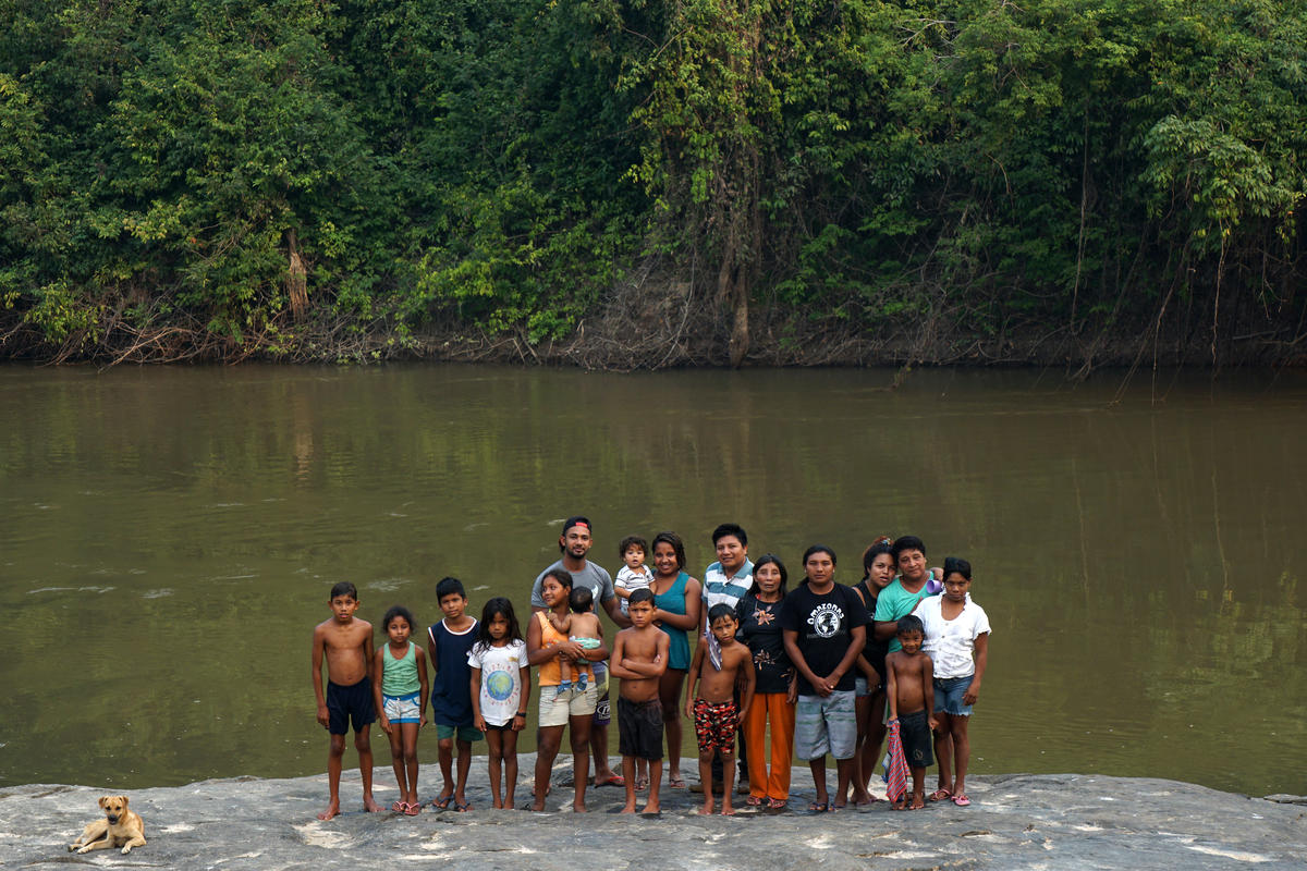 Karipuna原住民在1970年代幾乎滅絕，2018年族群的人口為58。© Rogério Assis / Greenpeace