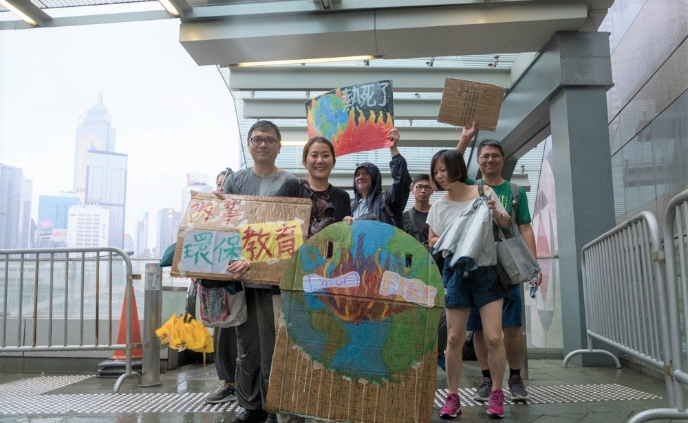 拯救氣候危機是全球之事，香港人當然不會缺席！ © Greenpeace