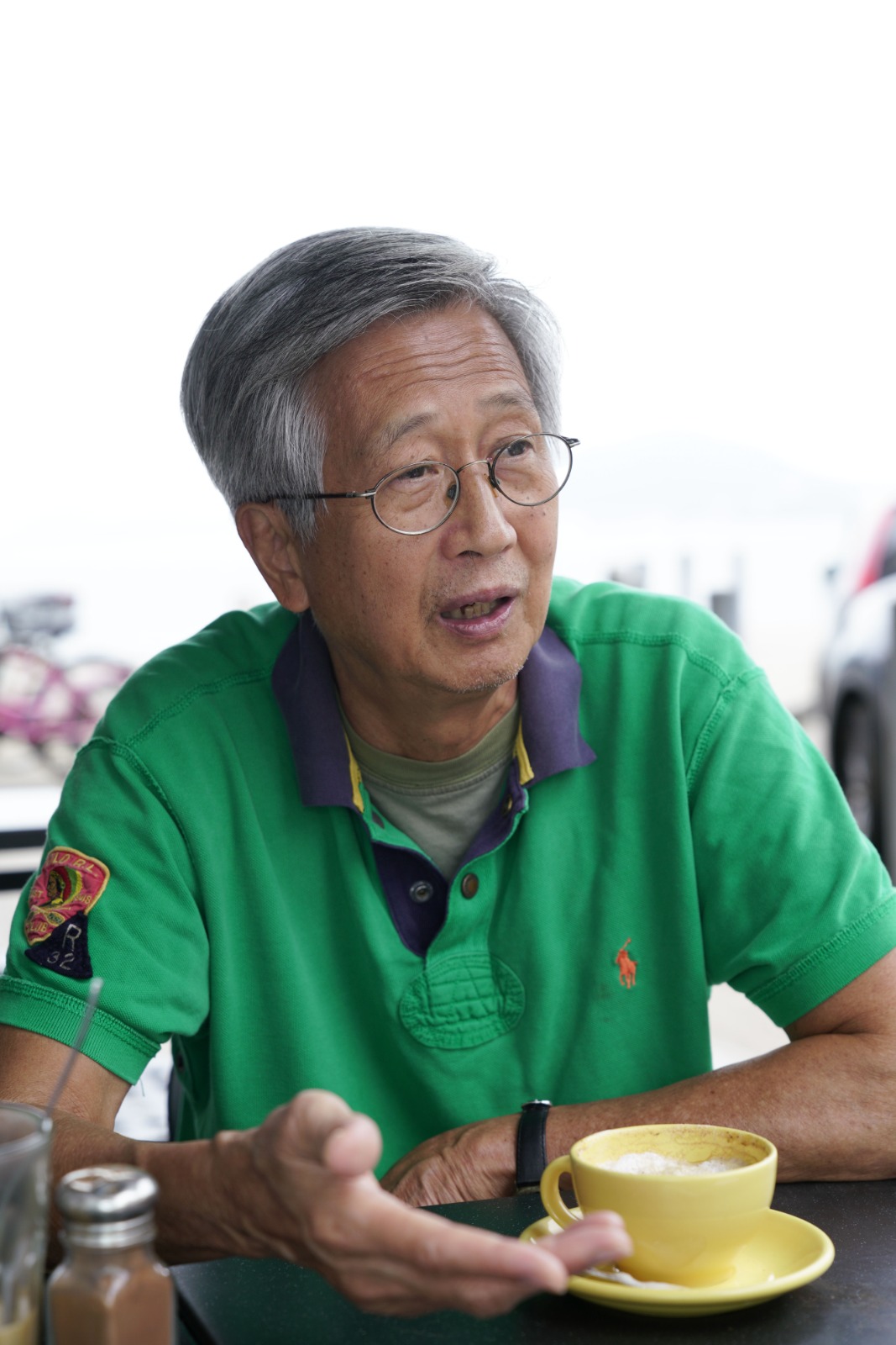 Tom現年73歲，已是退休人士，近年投放大量心力反對填海計劃。© Greenpeace