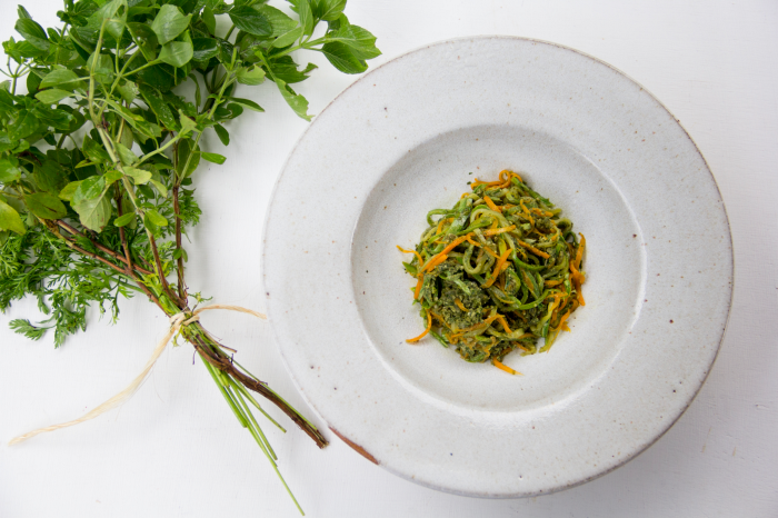 甘筍葉青醬蔬菜麵© Greenpeace