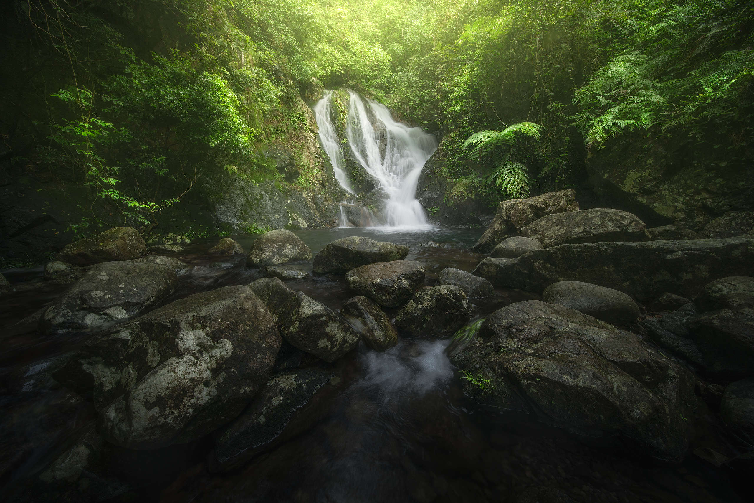 白蛇瀑。© Kelvin Yuen