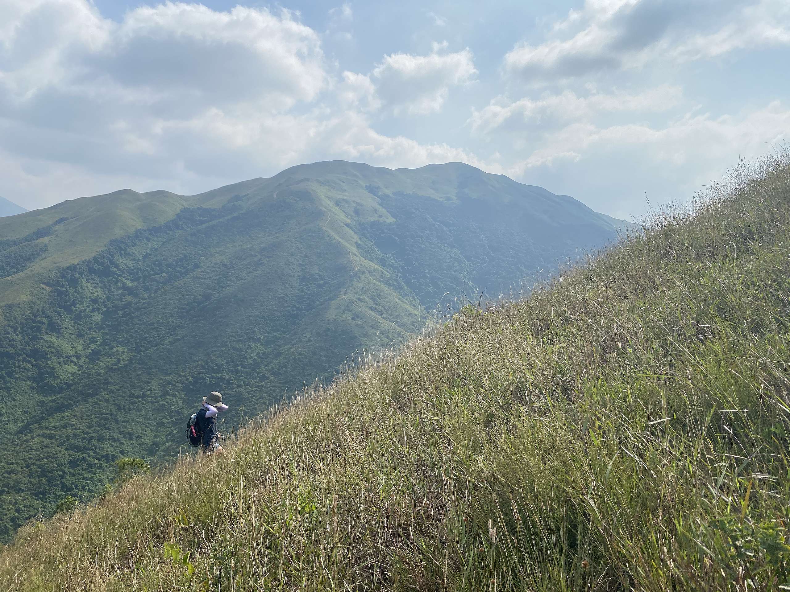 從這邊登山幾乎是一直上坡至山頂,其中一部份斜度約30度,注意如雨後路可能會變成濕滑的泥濘。© 香港山女