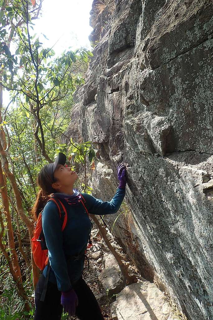 連佩怡閑暇時喜歡行山。（照片由連佩怡提供）