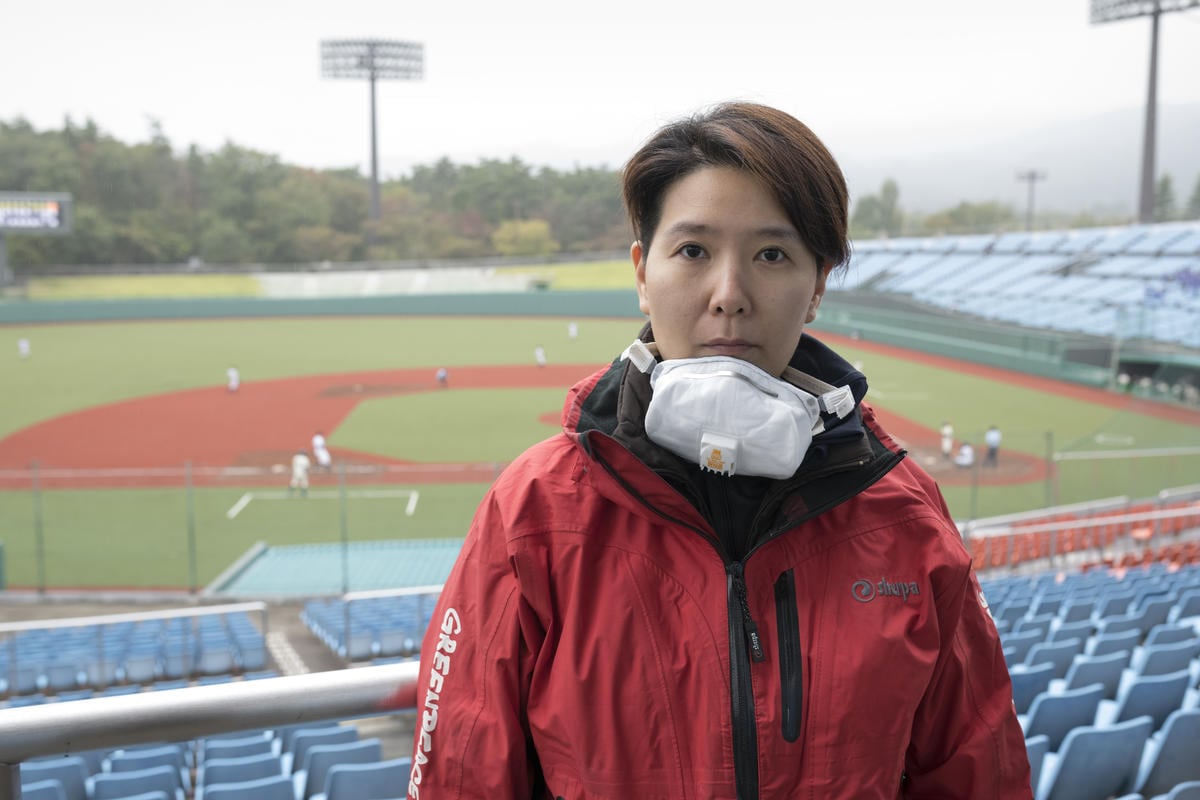 綠色和平首爾辦公室氣候及能源項目主任張海榮(Mari Chang)。© Christian Åslund / Greenpeace