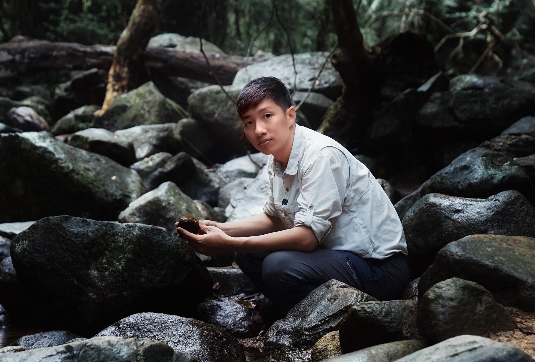 馬昀祺博士Dr. Xoni Ma，大埔滘。© Kim Leung / Greenpeace