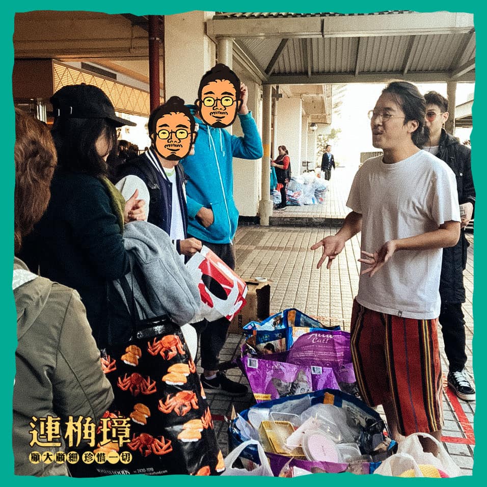 Dalu坦言自己也未必能完全分辨塑膠類別,但只要街坊問多一句,他就解釋多一句,「講嗰一句係可以有唔同」。 受訪者提供圖片