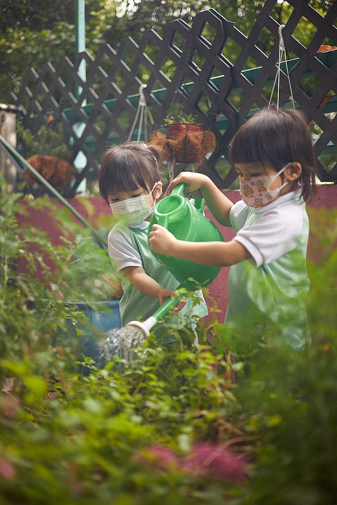 《無家可歸的我》期望讓小朋友認識氣候危機,為氣候未來培育幼苗。© Greenpeace