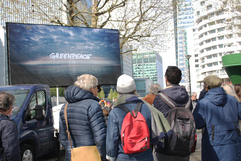 和你一起看法國電影,正視氣候危機。© Greenpeace