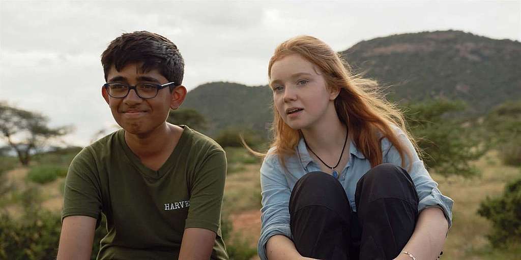 《Animal》（動物：生命之匙）的主角是兩位年青氣候行動家Vipulan（左）和Bella。