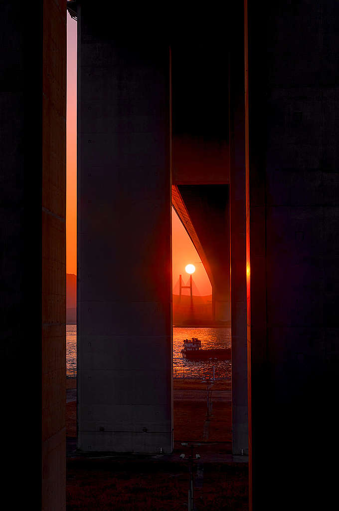 夕陽之窗 / © Louis Lo