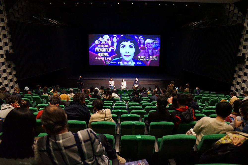 綠色和平聯乘香港法國電影節策映的「氣候變化實錄」,12月4日在香港大會堂劇院舉行《動物:生命之匙》放映會暨映後座談會。© Greenpeace© Greenpeace / Kim Leung