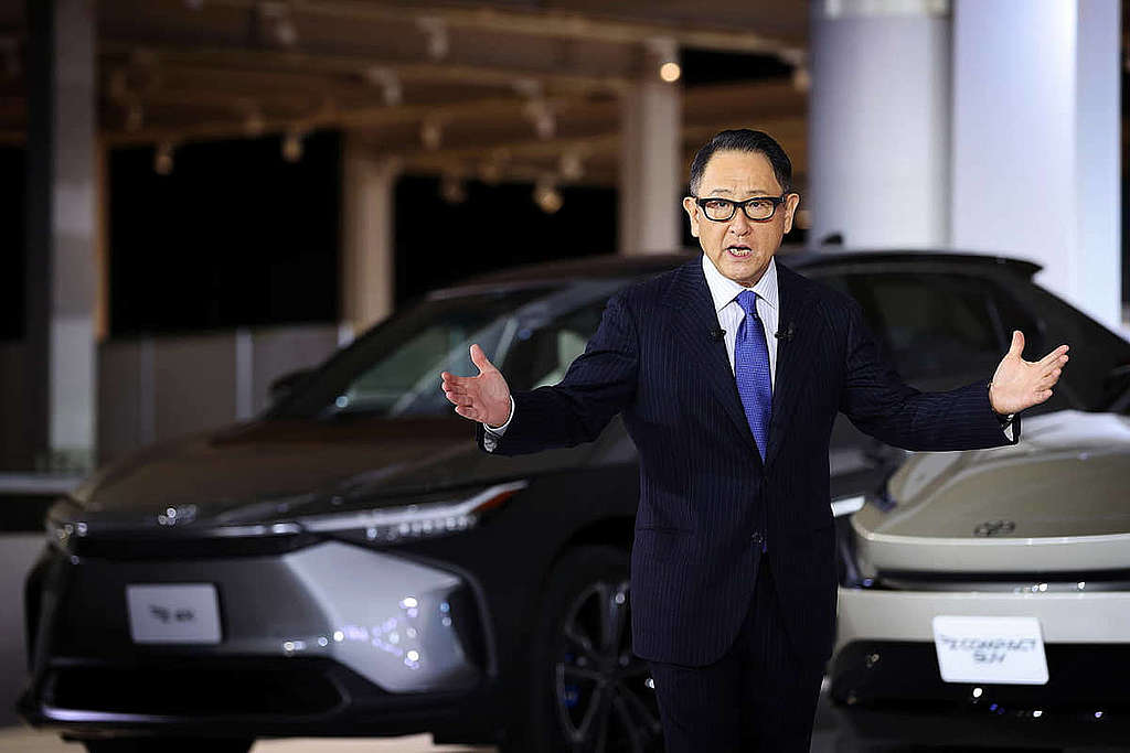 豐田社長豐田章男，2021年12月宣佈大幅提升電動車投資規模。 圖片來源：豐田官網
