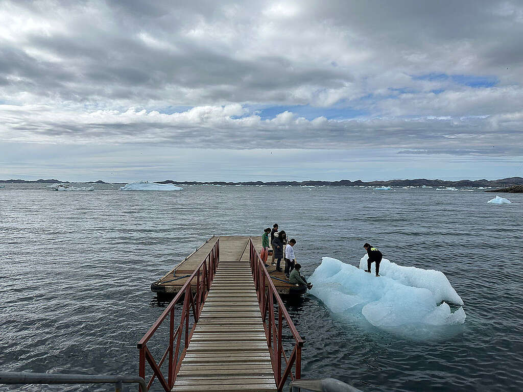 因紐特人世世代代在北極海冰上生活，積存大量口耳相傳與環境共存的知識。 © Wilson Cheung
