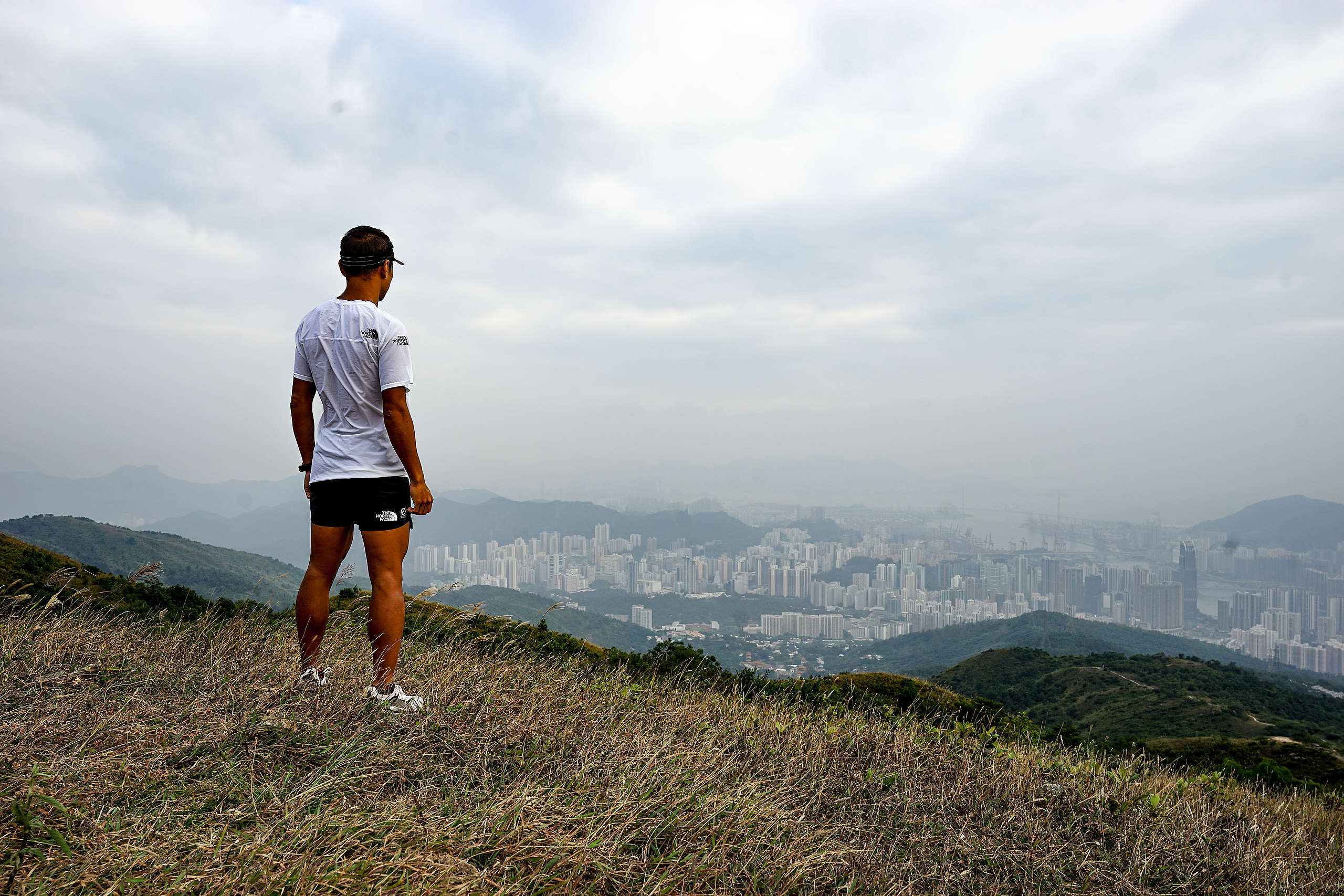 黃浩聰說，山是公平的，無論是誰都要付出努力，方可攀越高山，這是跑山最特別的地方。© Kim Leung / Greenpeace