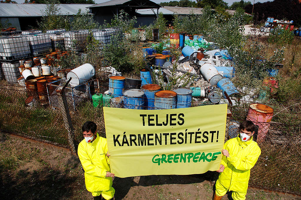Abandoned Toxic Waste Dumps in Hungary. © Bence Jardany