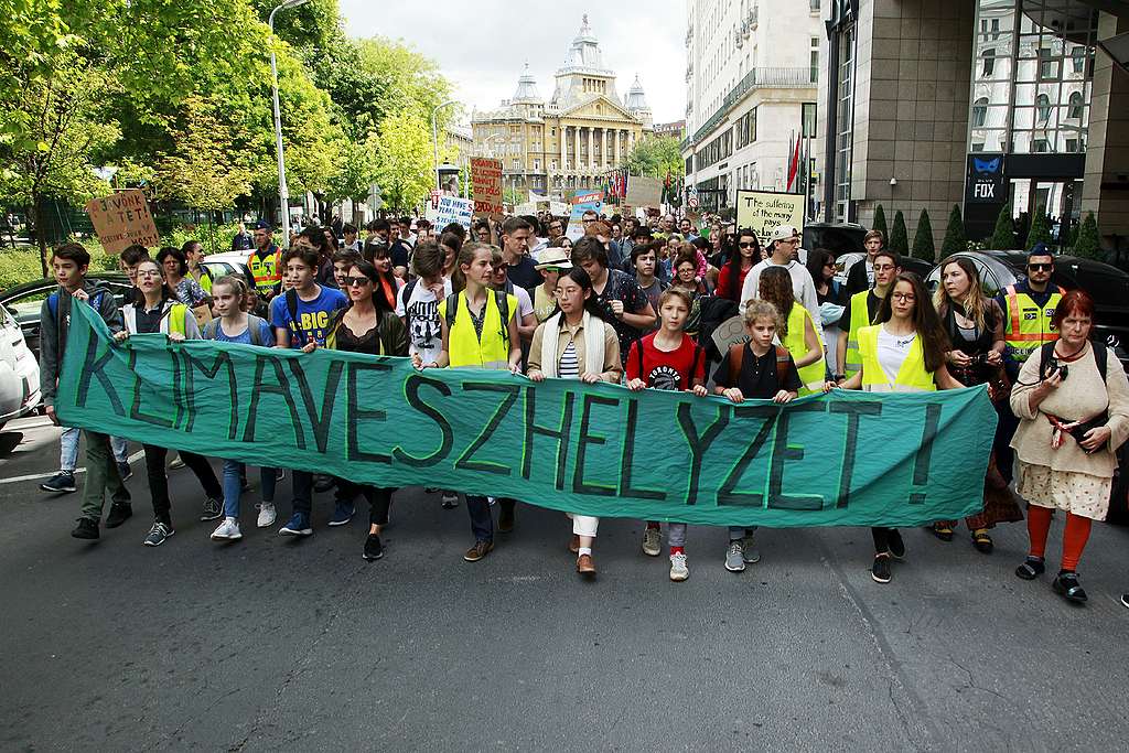 II. FFF Globális Klímasztrájk Budapesten