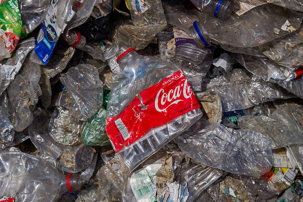 Imported Plastic in East Java, Indonesia. © Fully Syafi / Greenpeace