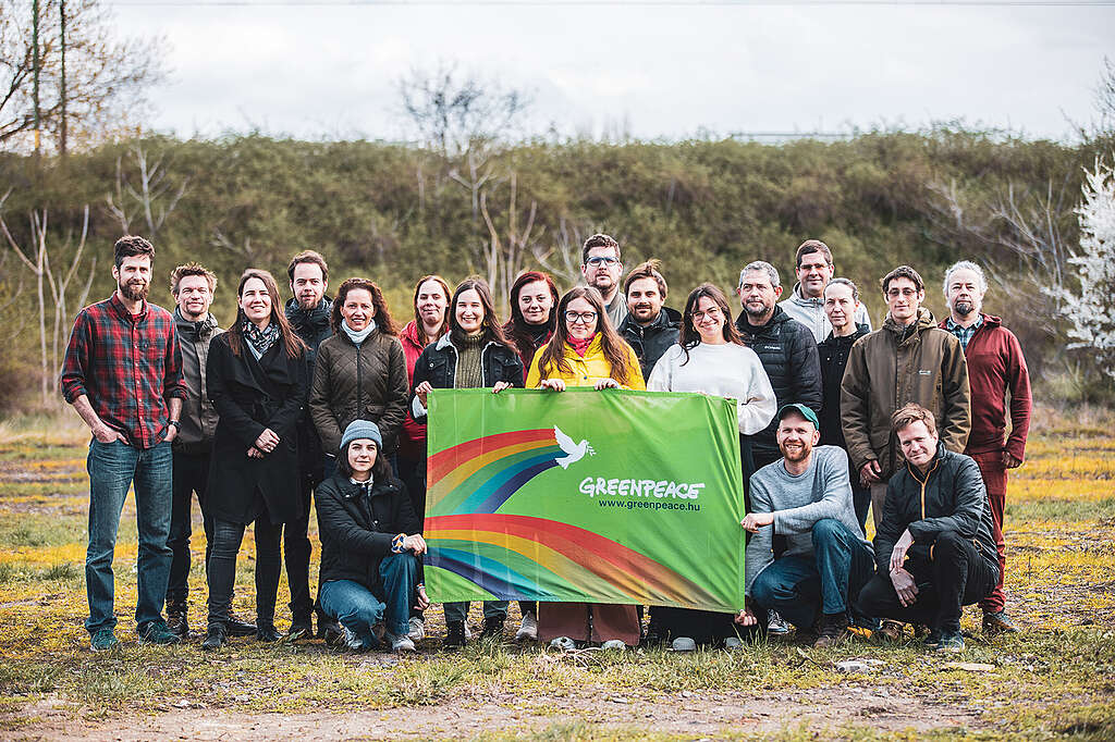 A Greenpeace Magyarország csapata 2024-ben
