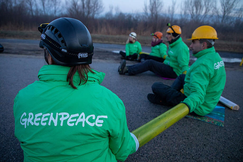 Greenpeace akció