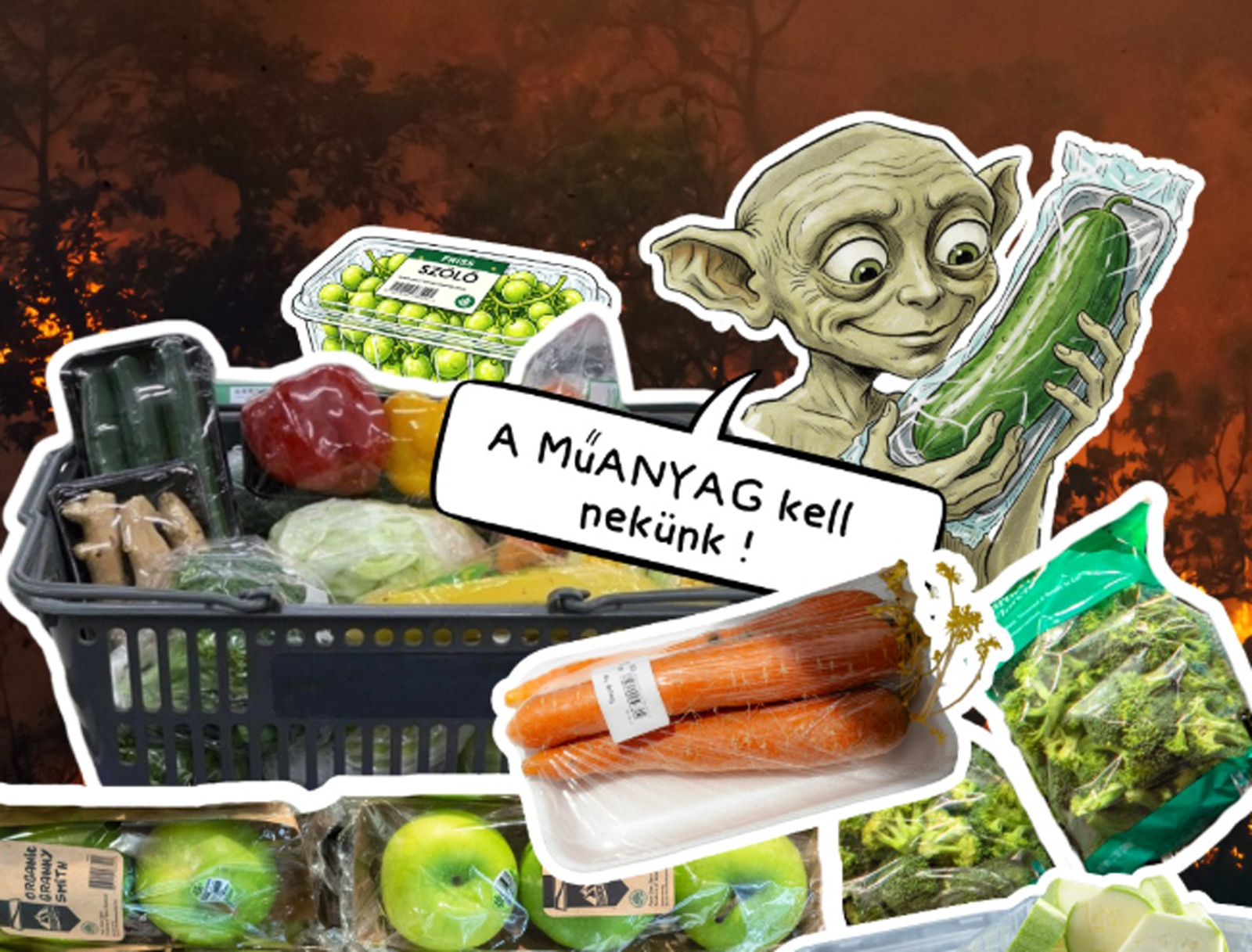 Csomagollam: keressük a legbecsomagoltabb terméket a szupermarketekben!