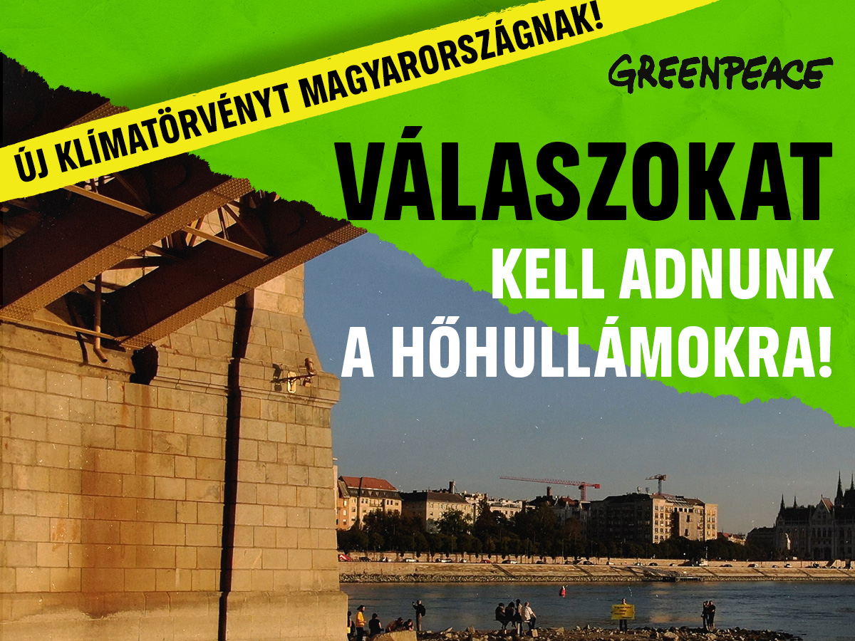 Új klímatörvényt Magyarországnak!