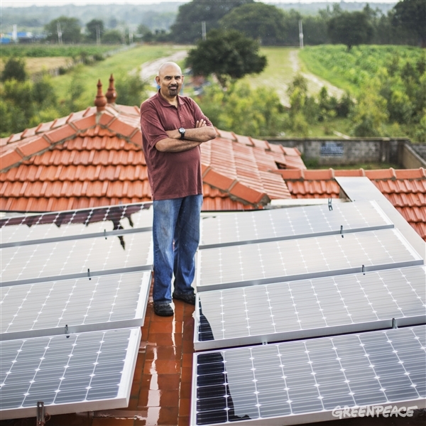 Shekar Srinivasan's home runs completely on solar