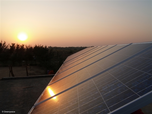 Solar panels in Orissa 