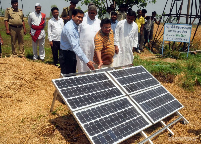 Solar PV Pump set demonstration in Bihar