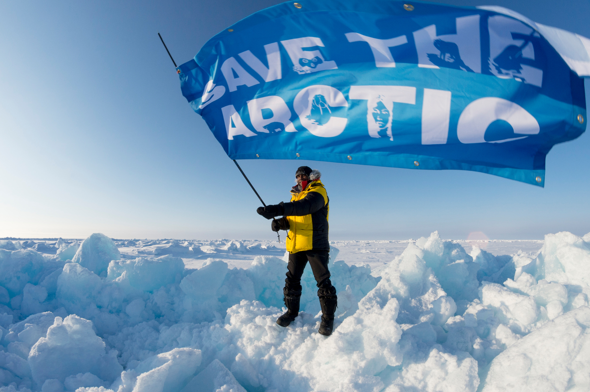 Team Aurora Arrives at the North Pole