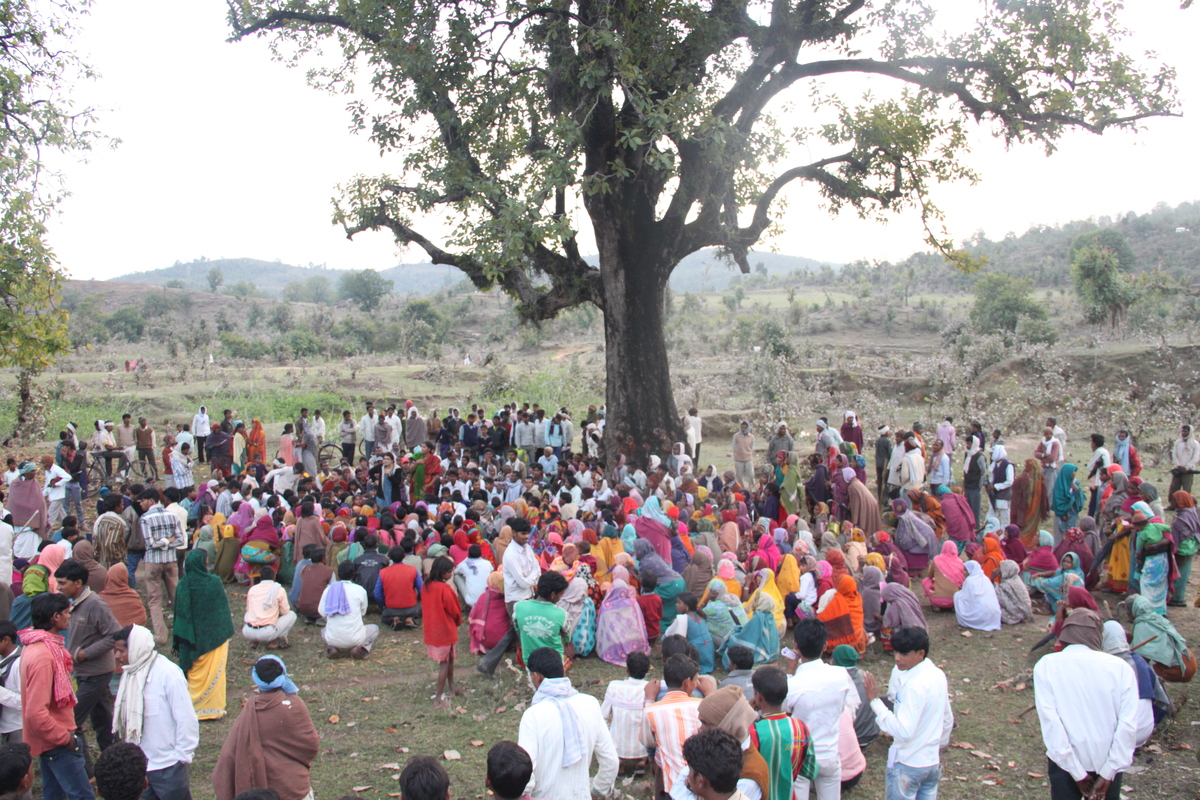 Peaceful Forest Protest in India. © Vinit Gupta