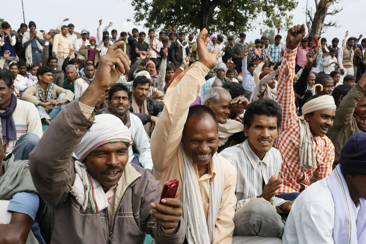 Peaceful Forest Protest in India. © Udit kulshrestha