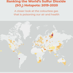 Ranking the World’s Sulfur Dioxide (SO2) Hotspots: 2019-2020