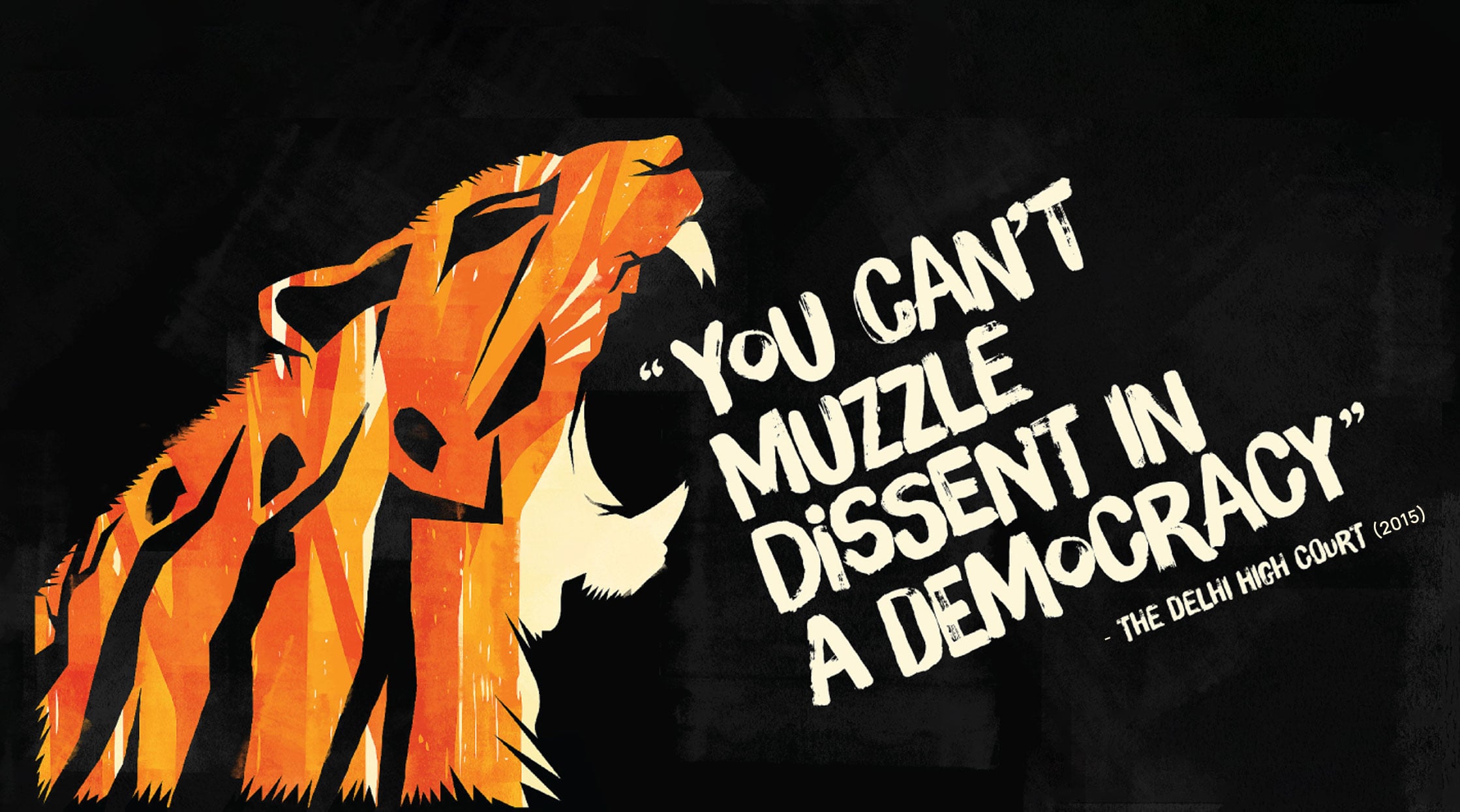 The right to peaceful protest is essential for a healthy democracy