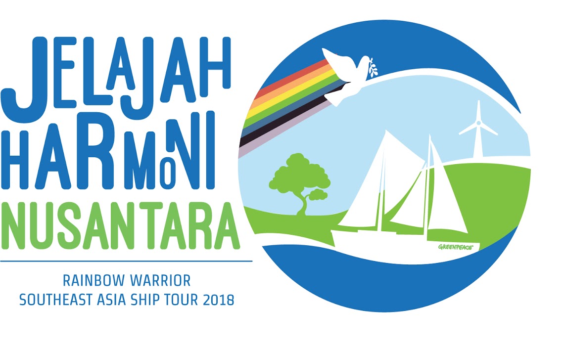 Kedatangan Rainbow Warrior Merajut Asa untuk Memulihkan Alam Indonesia