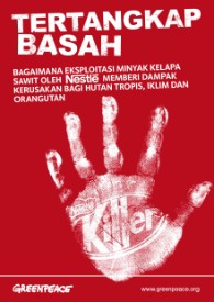 Tertangkap basah : Eksploitasi minyak kelapa sawit oleh Nestlé