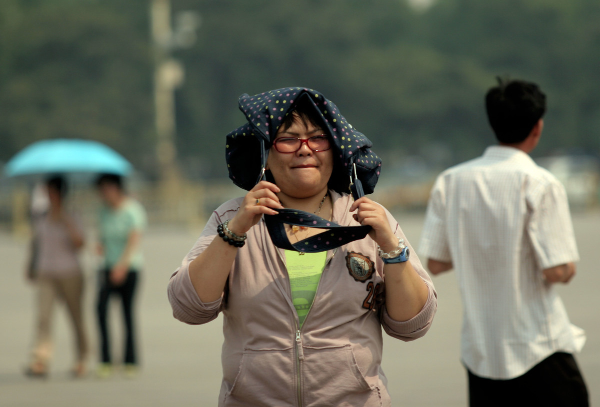 Heat Wave Documentation in China. © Greenpeace / Natalie Behring