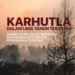 Karhutla dalam Lima Tahun Terakhir