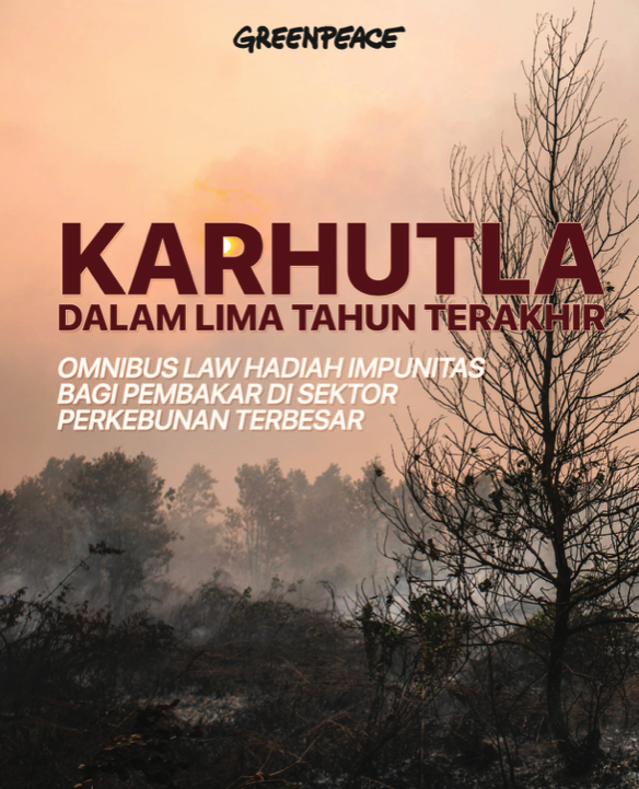 Karhutla dalam Lima Tahun Terakhir