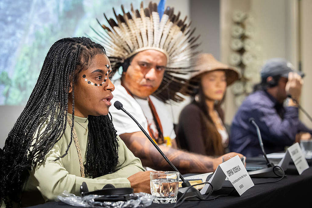 Press conference: Global Indigenous leaders gather in Montreal to call for Indigenous-led nature protection during COP15. Press conference: Global Indigenous leaders gather in Montreal to call for Indigenous-led nature protection during COP15.