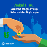 Wakaf Hijau: Berderma dengan Prinsip Berkelanjutan
