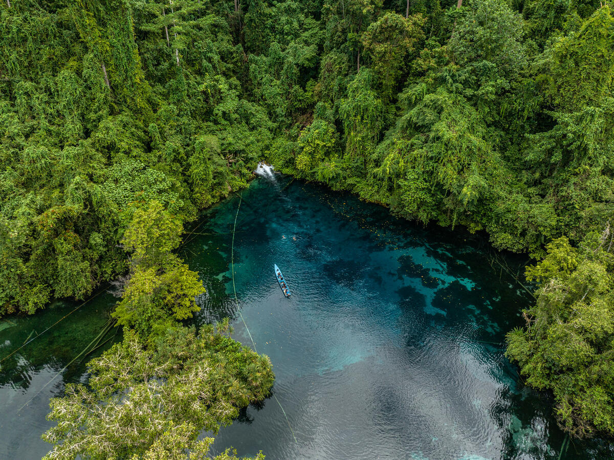 Klaogin River, Seremuk. © Alif R Nouddy Korua / Greenpeace